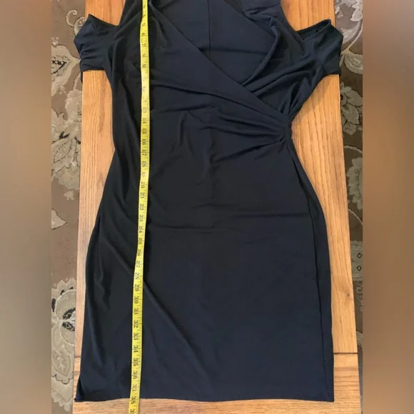 INC International Concepts black dress size Large - Picture 3 of 14